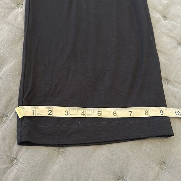 NWT Andie The Wide Leg Pants Black Size Large - Picture 8 of 10